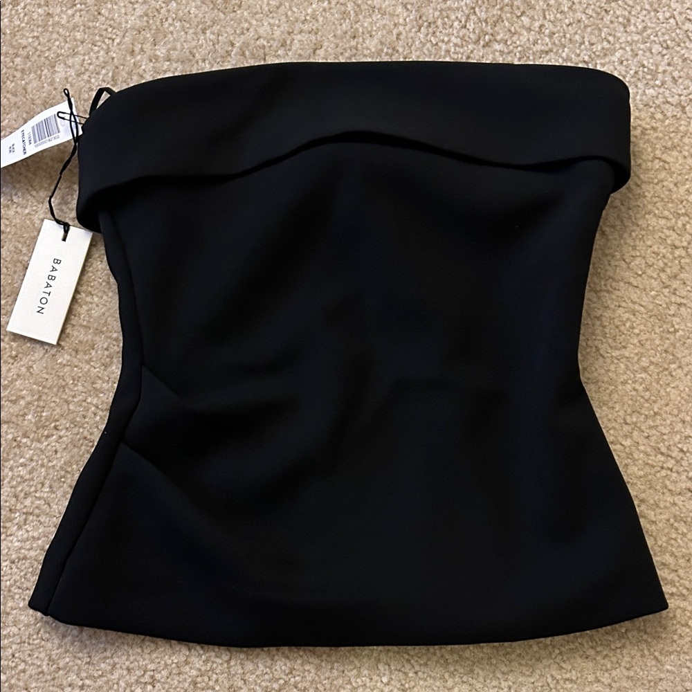 Aritzia babaton eyecatcher black top xs